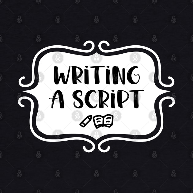 Writing a Script - Vintage Typography by TypoSomething